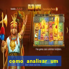 como analisar um jogo de futebol para apostar